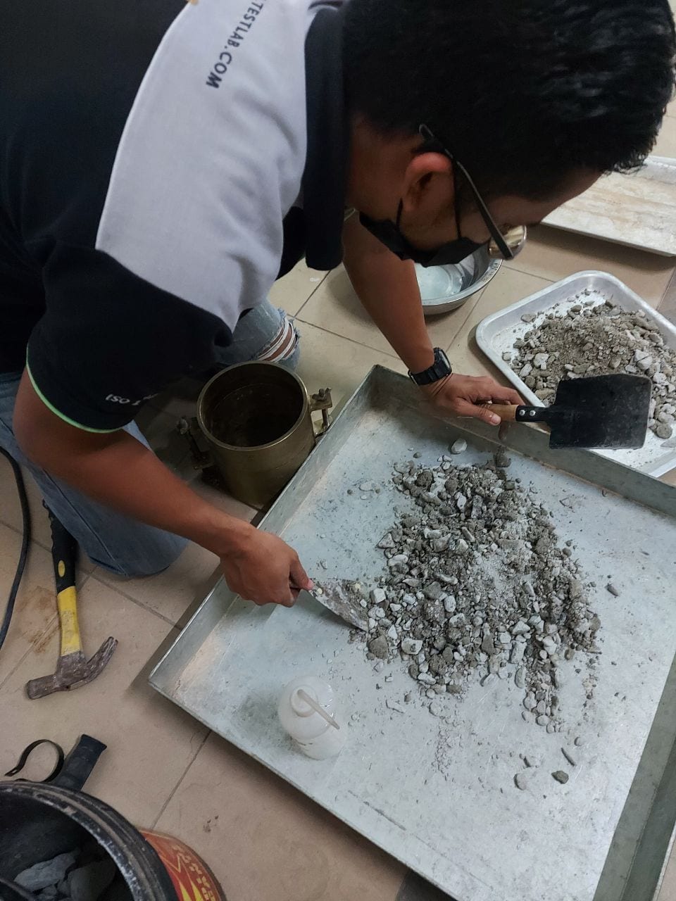 Determination of Dry Density - Mositure Content Relationship (Proctor)Determination of Dry Density - Mositure Content Relationship (Proctor) — NatTest Lab archive